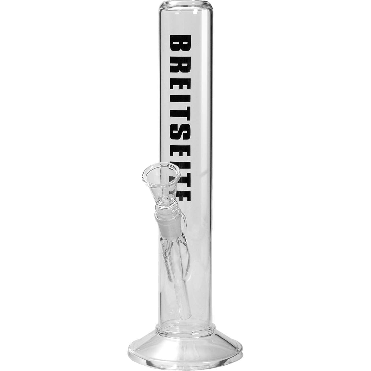 BREITseite Zylinderbong H 350mm D 50mm NS 19 WS 3,2mm