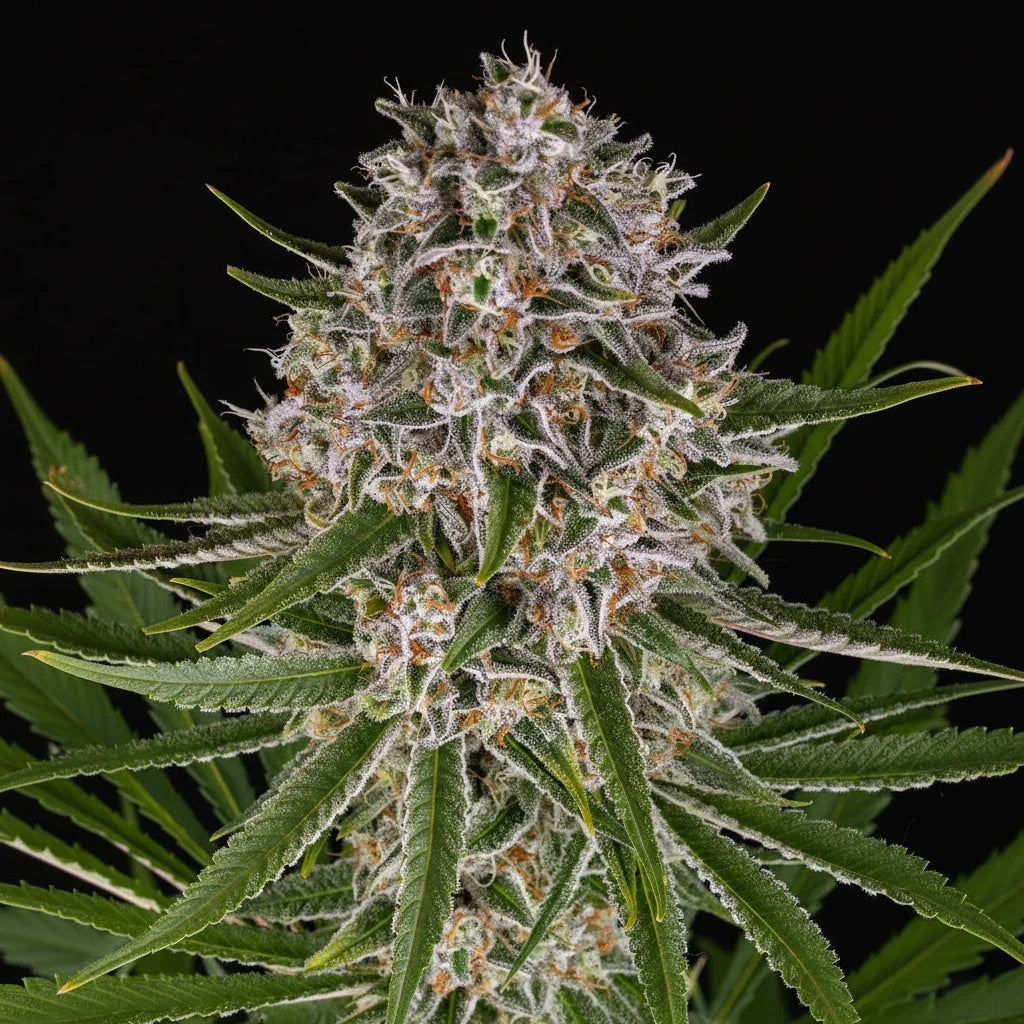 Eine prächtige Blüte von Barney's Farm Lemon Haze Auto