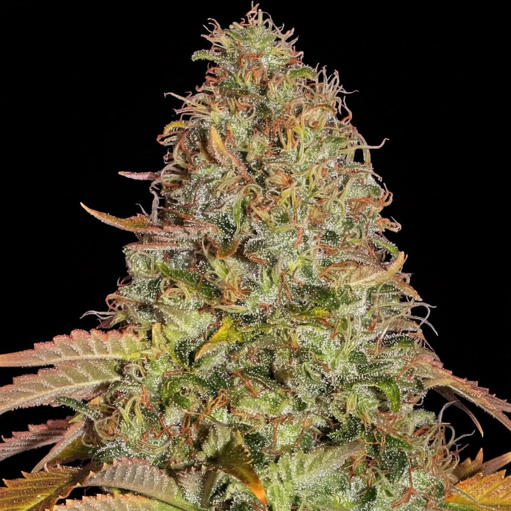 Eine prächtige Blüte von Barney's Farm Zkittelz OG Auto