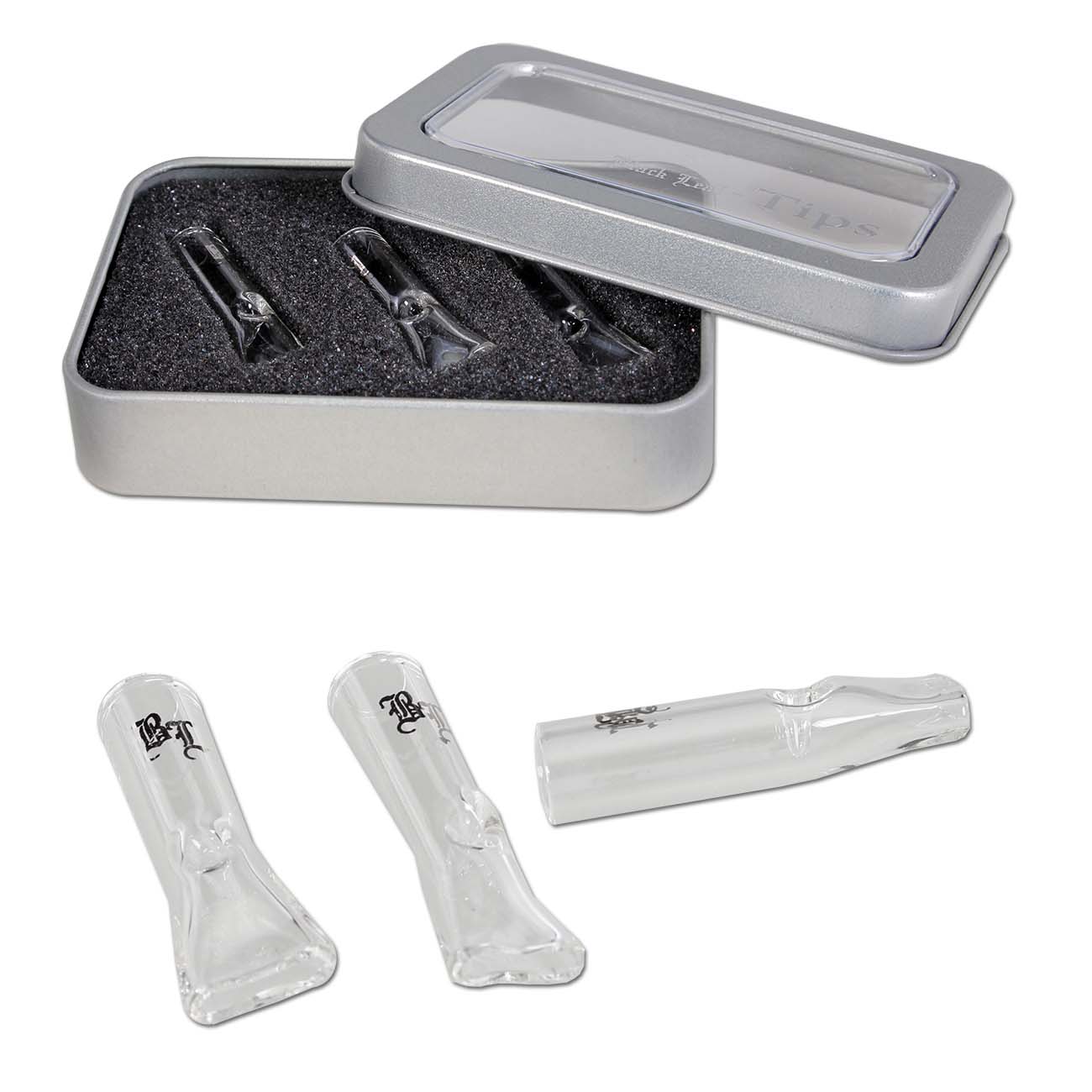 Black Leaf 3 Glastips zum Eindrehen 8mm