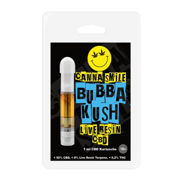 Cannasmile Bubba Kush Live Resin