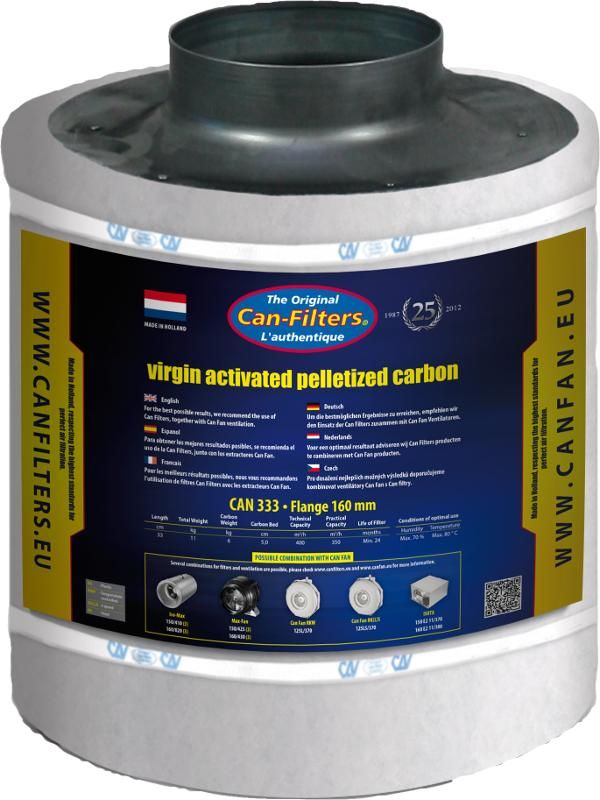 Can Filter 333BFT Ø160mm 350m³/h