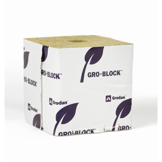 Grodan Delta Kulturblock, versch. Größen Kulturblock 100X100X100MM ø 40mm