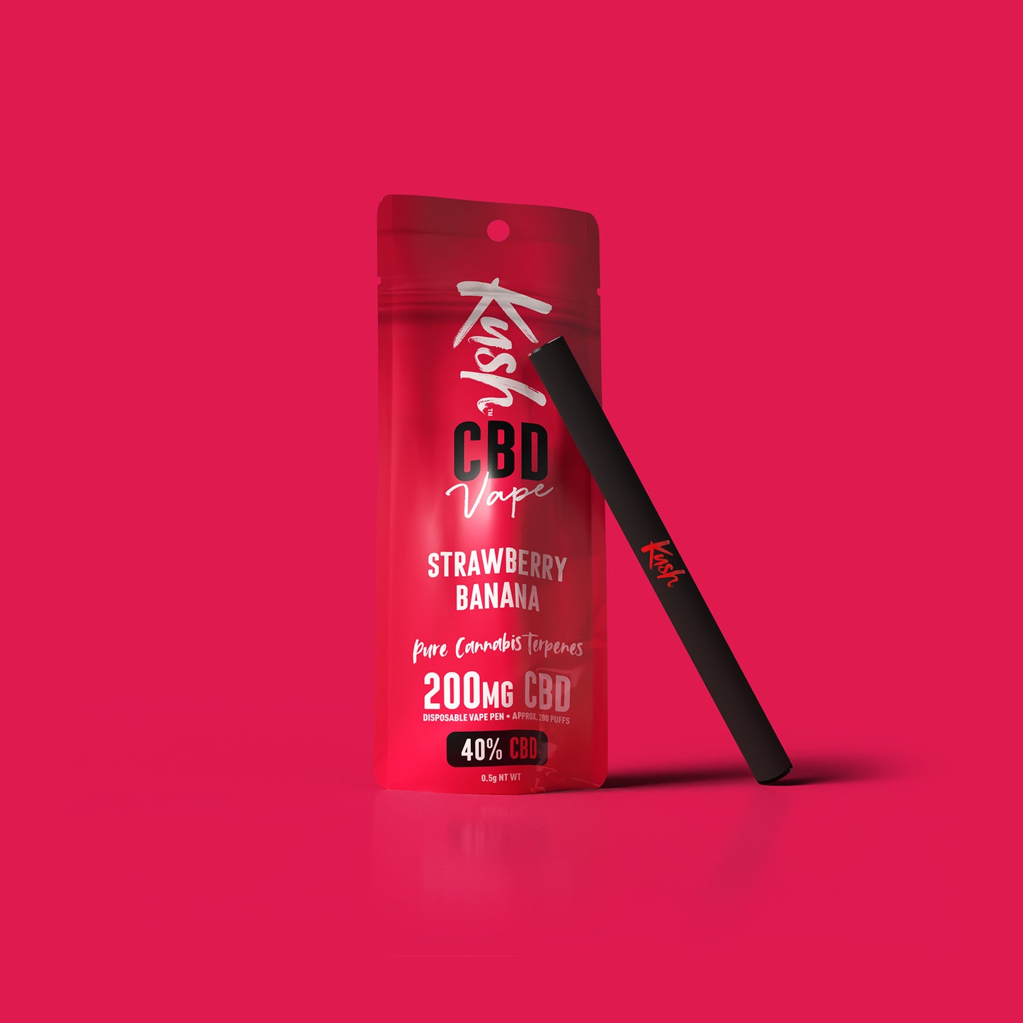 Kush CBD Vape Strawberry Banana