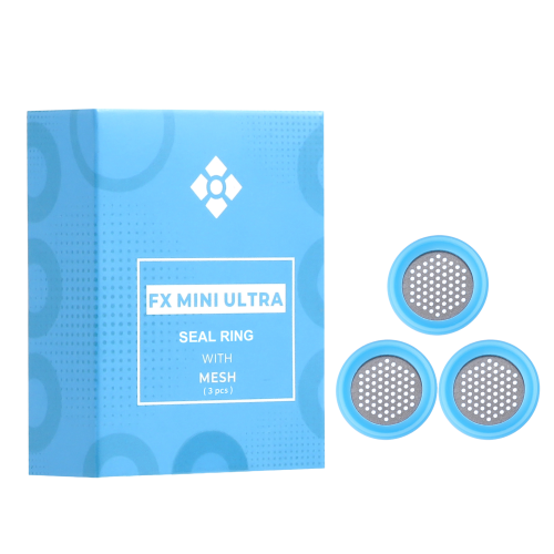 WOLKENKRAFT FX Mini (Ultra) Dichtungsring mit Sieb 3 Dichtungsringe mit Sieb