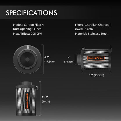 2025 Spider Farmer G4500 Komplettset (140x70x200cm) 