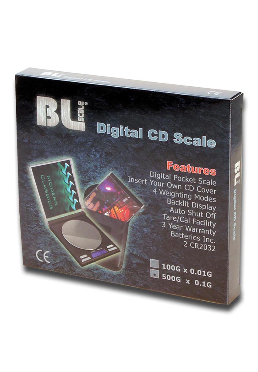 BLscale CD-Digitalwaage, 0,01-50g