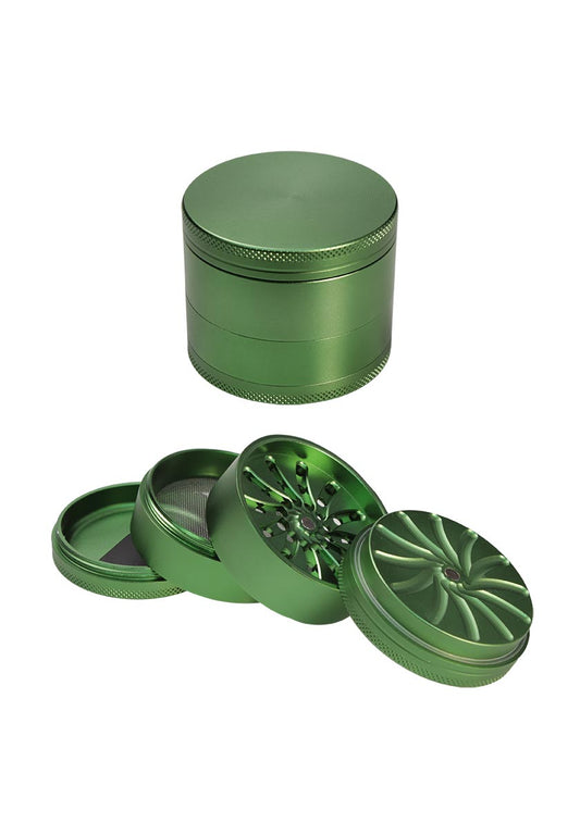 Black Leaf Masher Grinder 4-tlg. grün, Ø 63mm