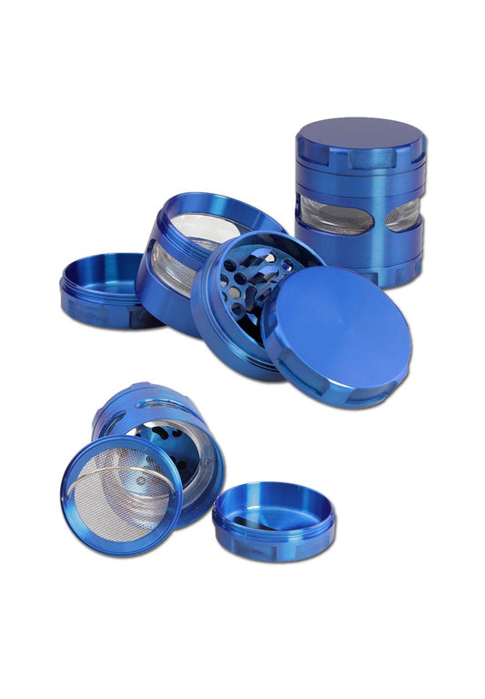 Near Dark Metall Grinder 4 piece Grinder blue