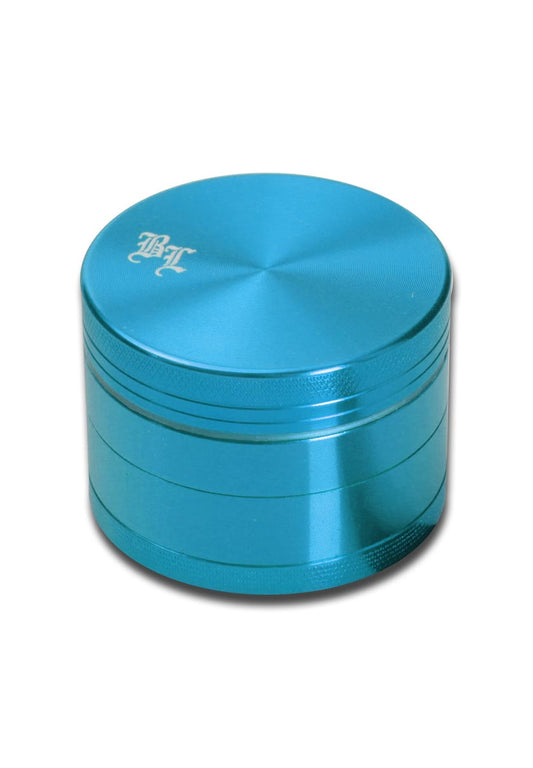 Black Leaf Alu-Mühle 4-teilig m. Magnet ink. Geschenkdose hellblau