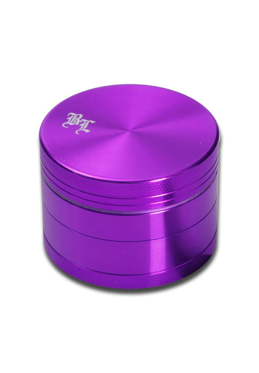 Black Leaf Alu-Mühle 4-teilig m. Magnet ink. Geschenkdose violett