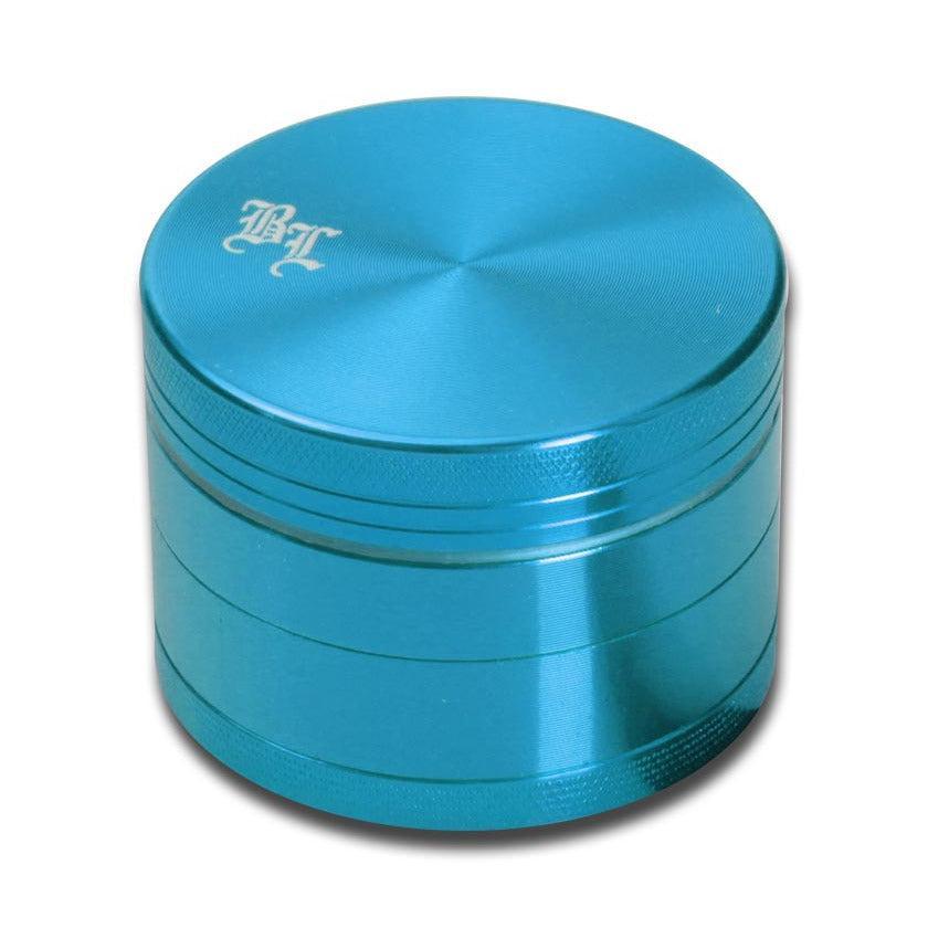Black Leaf Alu-Mühle 4-teilig m. Magnet ink. Geschenkdose hellblau