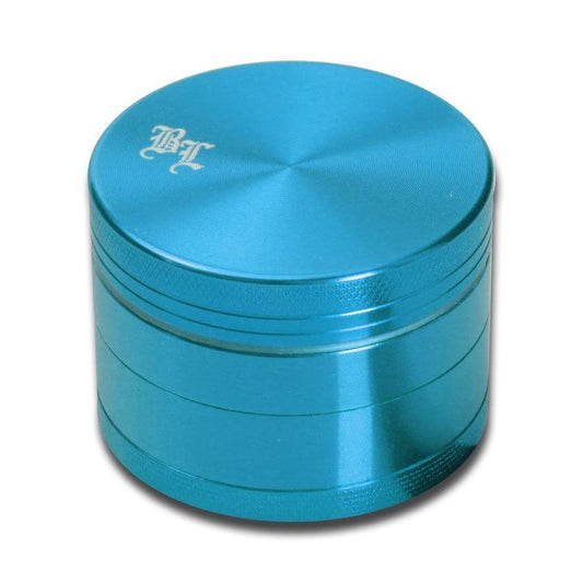 Black Leaf Alu-Mühle 4-teilig m. Magnet ink. Geschenkdose hellblau