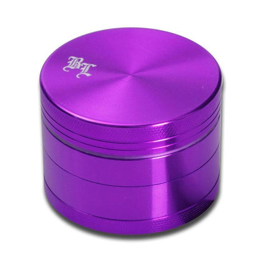 Black Leaf Alu-Mühle 4-teilig m. Magnet ink. Geschenkdose violett