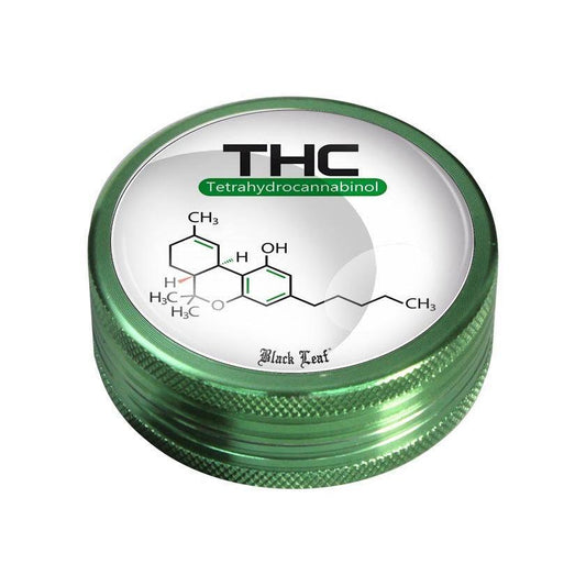 Black Leaf Grinder 2-tlg. THC