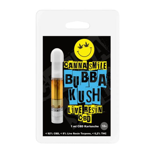 Cannasmile Bubba Kush Live Resin