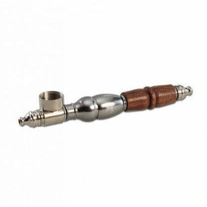 Handpfeife mit Schraubadapter, silber, L 90mm 