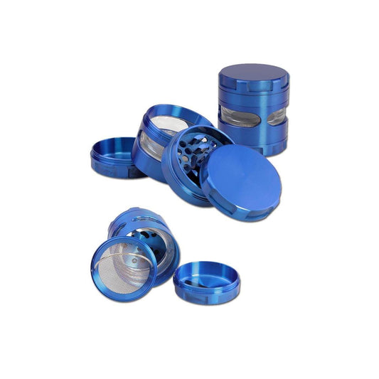 Near Dark Metall Grinder 4 piece Grinder blue