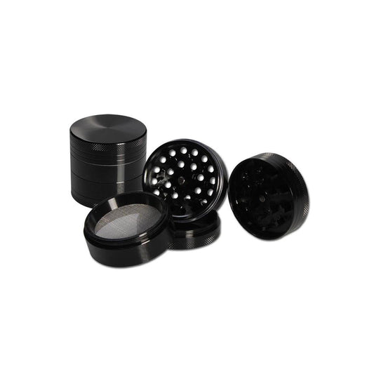 Near Dark Metall Grinder 4 piece Grinder schwarz, konkav