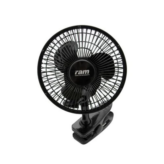 RAM  Clip on Desk Fan 15 Watt 15cm