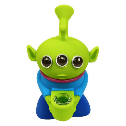 Silikon Bong Three Eyed Alien 14cm 