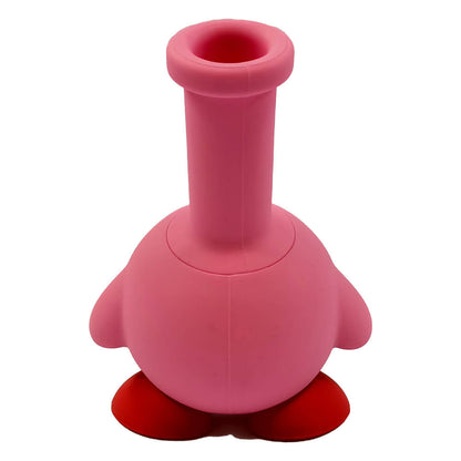 Silikon Bong Cute Pink Creature 14cm