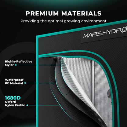 Mars Hydro Growzelt 120x120x200 cm