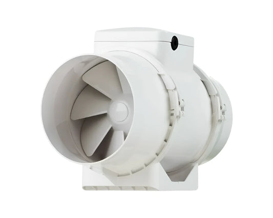 Vents TT125 In-Line Mixed Flow Fan 125mm 220-280m³/h