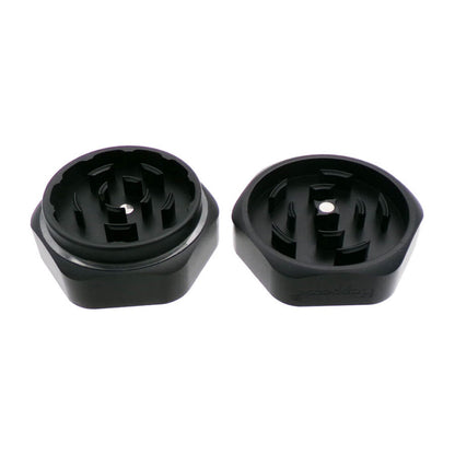 Happease Katana Aluminium Grinder Black 2-teilig - 60mm