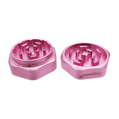 Happease Katana Aluminium Grinder Pink 2-teilig - 60mm