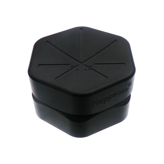 Happease Katana Aluminium Grinder Black 2-teilig - 60mm