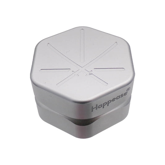 Happease Katana Aluminium Grinder Silver 2-teilig - 60mm
